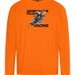 Adrenaline Filled Racing Design - Premium men's long sleeve t-shirt_ORANGE_front