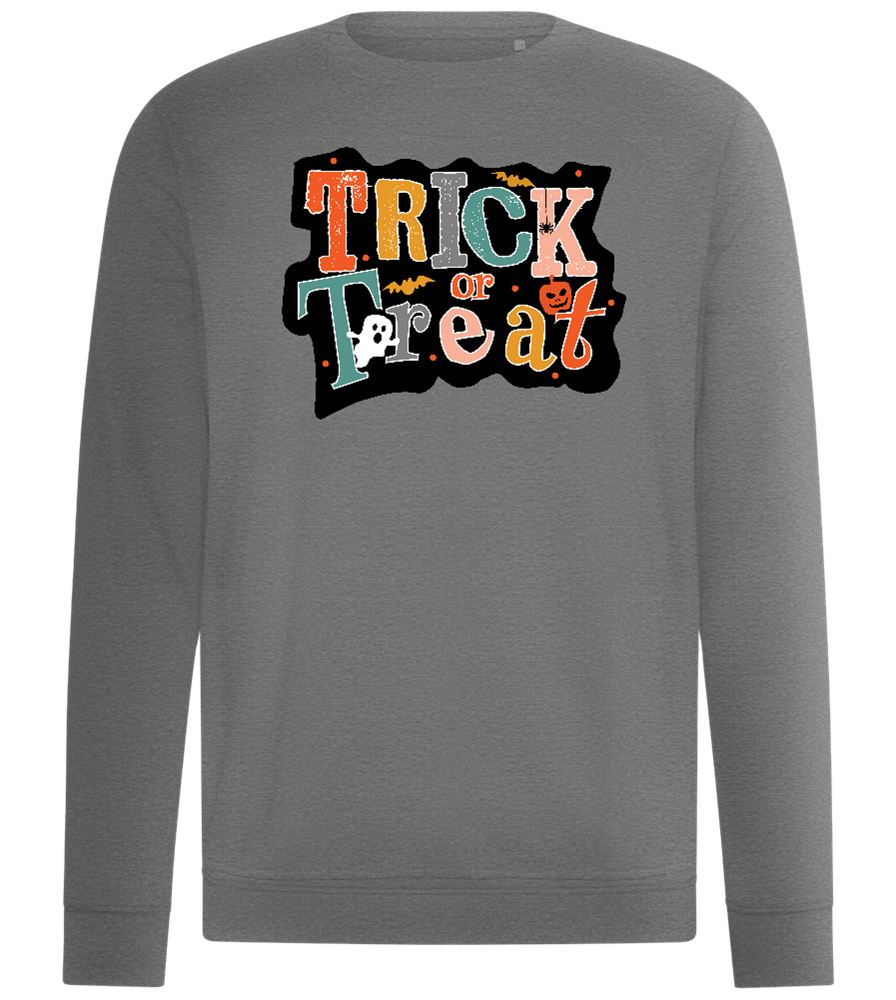 Spooky Trick or Treat Design - Comfort unisex sweater_ORION GREY II_front