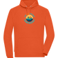 It's Rum O'Clock Design - Comfort unisex hoodie_BURNT ORANGE_front