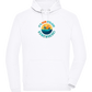 It's Rum O'Clock Design - Comfort unisex hoodie_WHITE_front