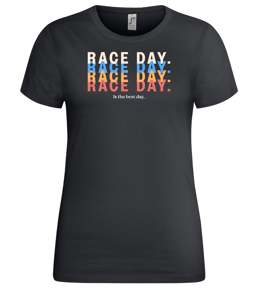 Best Day of the Week Design - Premium women's t-shirt_DARK GRAY_front