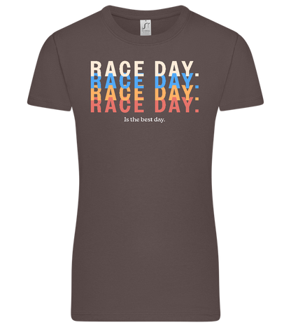 Best Day of the Week Design - Premium women's t-shirt_DARK GRAY_front