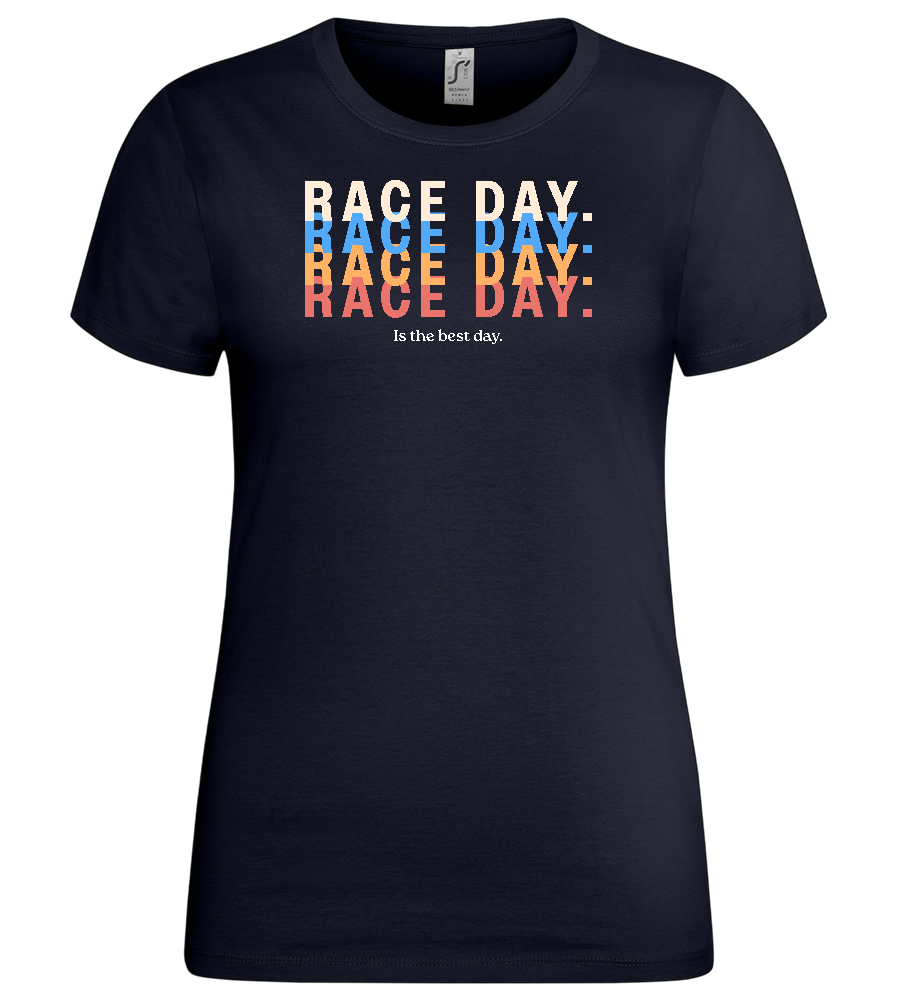 Best Day of the Week Design - Premium women's t-shirt_FRENCH NAVY_front