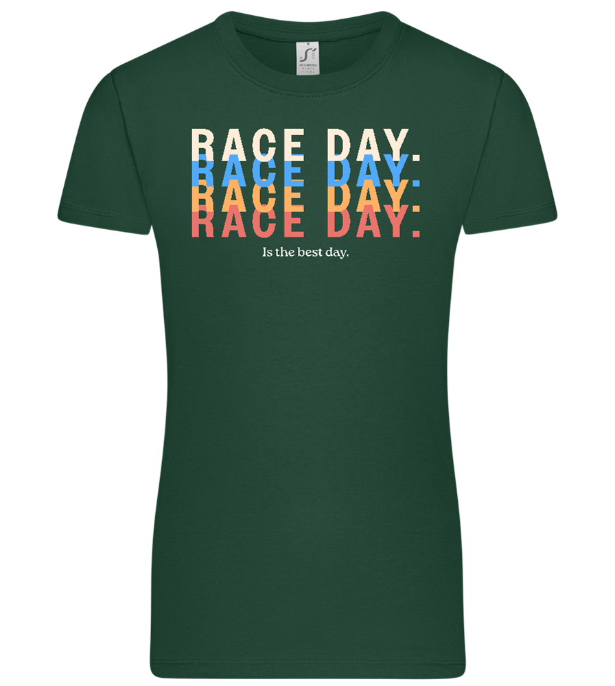 Best Day of the Week Design - Premium women's t-shirt_GREEN BOTTLE_front