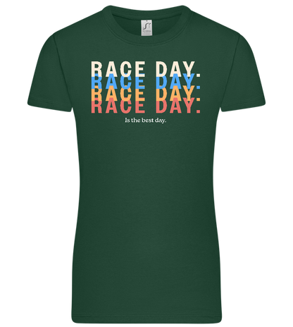 Best Day of the Week Design - Premium women's t-shirt_GREEN BOTTLE_front