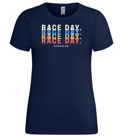 Best Day of the Week Design - Premium women's t-shirt_MARINE_front