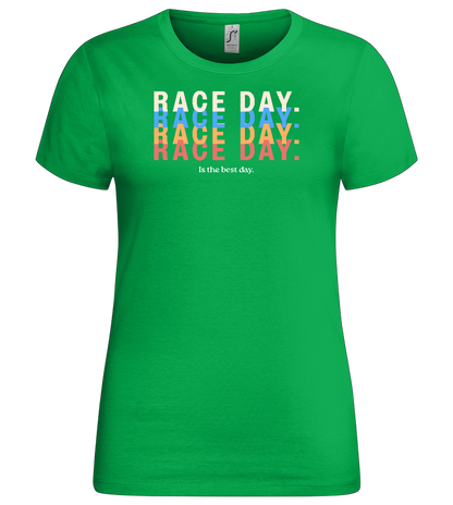 Best Day of the Week Design - Premium women's t-shirt_MEADOW GREEN_front