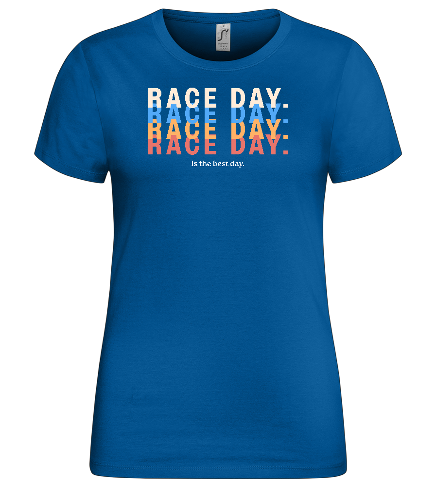 Best Day of the Week Design - Premium women's t-shirt_ROYAL_front