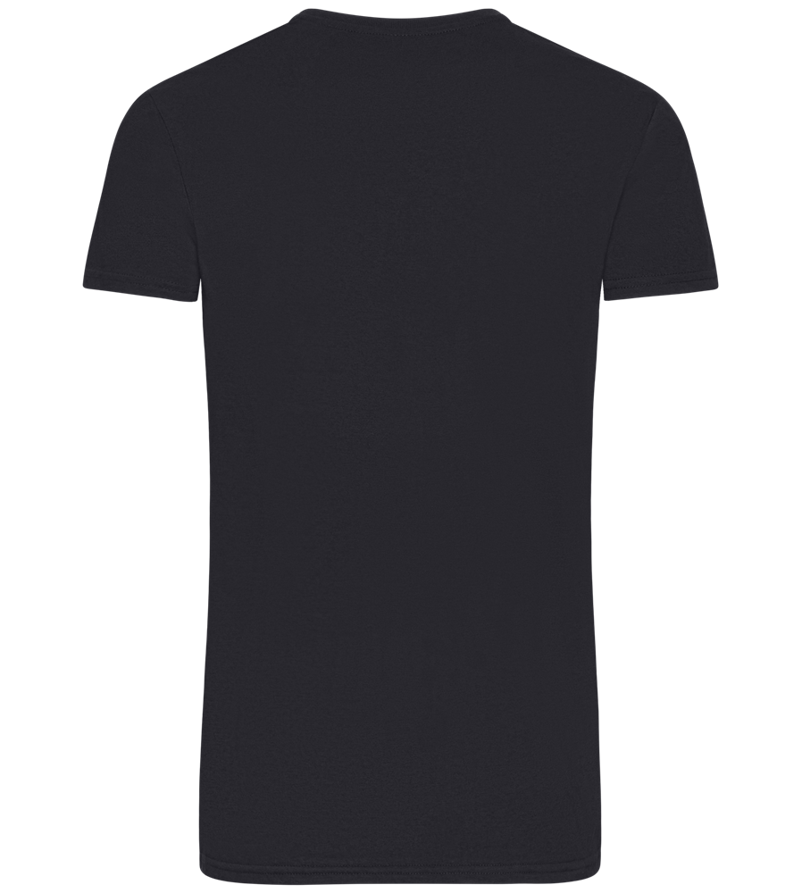 Itadakimasu Design - Basic Unisex T-Shirt_FRENCH NAVY_back