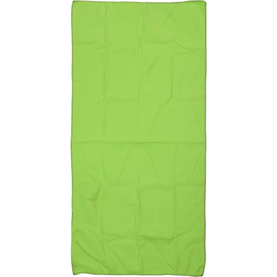 Sport Towel with Nylon Pouch_GREEN_front