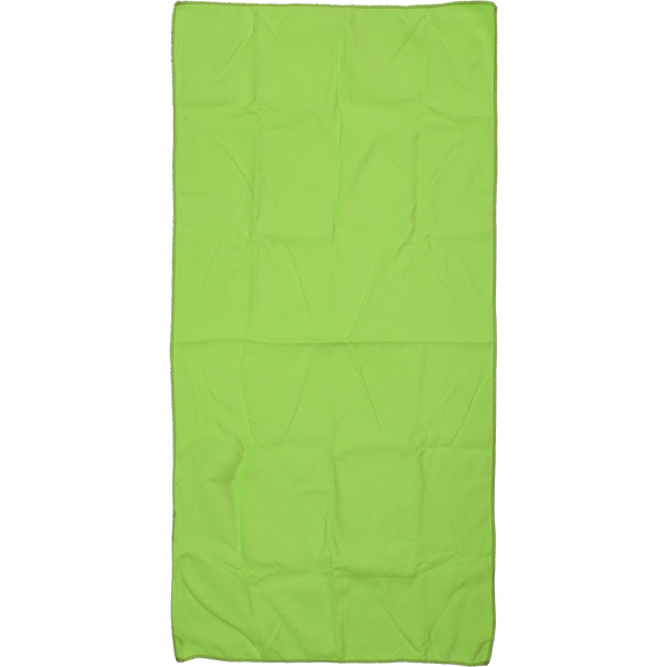 Sport Towel with Nylon Pouch_GREEN_front