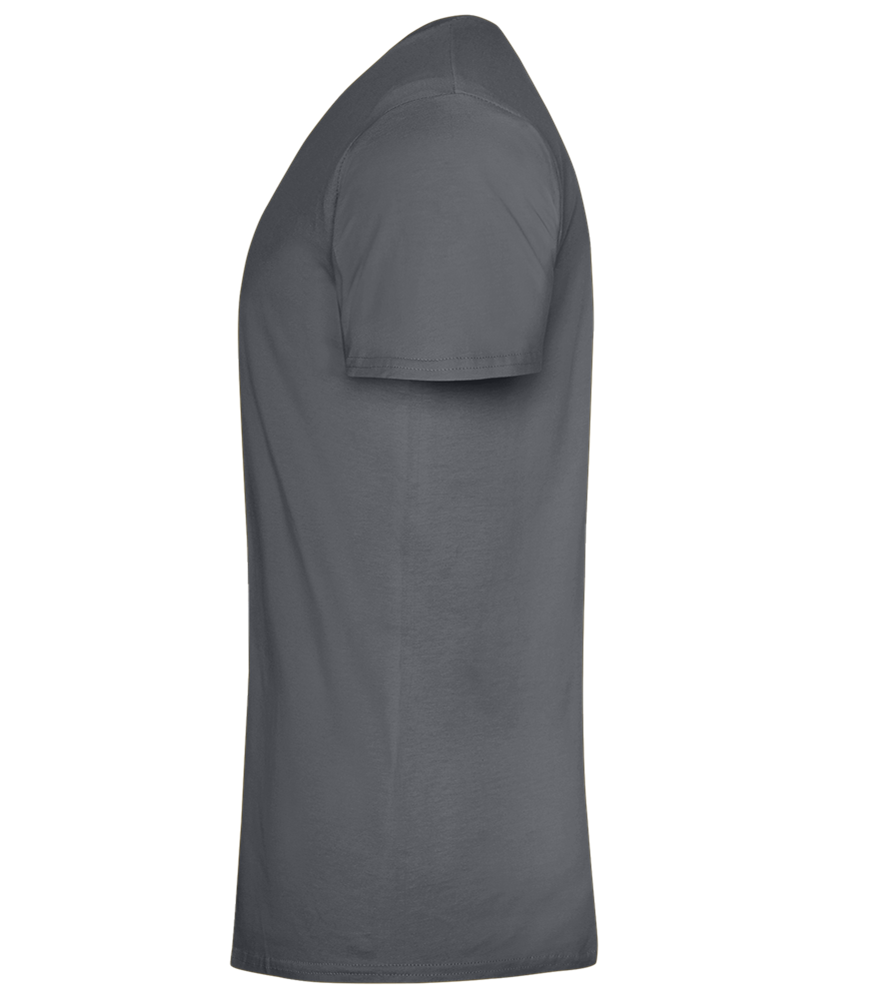 Energy Saving Mode Design - Comfort men's fitted t-shirt_MOUSE GREY_left