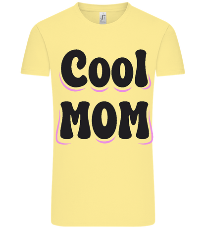 Cool Mom Design - Comfort Unisex T-Shirt_AMARELO CLARO_front