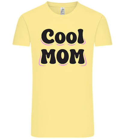 Cool Mom Design - Comfort Unisex T-Shirt_AMARELO CLARO_front