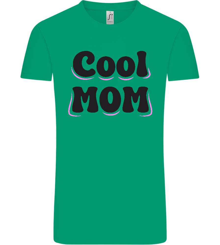 Cool Mom Design - Comfort Unisex T-Shirt_SPRING GREEN_front