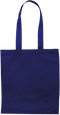 Essential colored event tote bag_BLUE_front