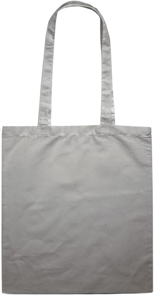 Essential colored event tote bag_GREY_front
