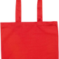 Essential colored event tote bag_RED_front