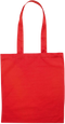 Essential colored event tote bag_RED_front