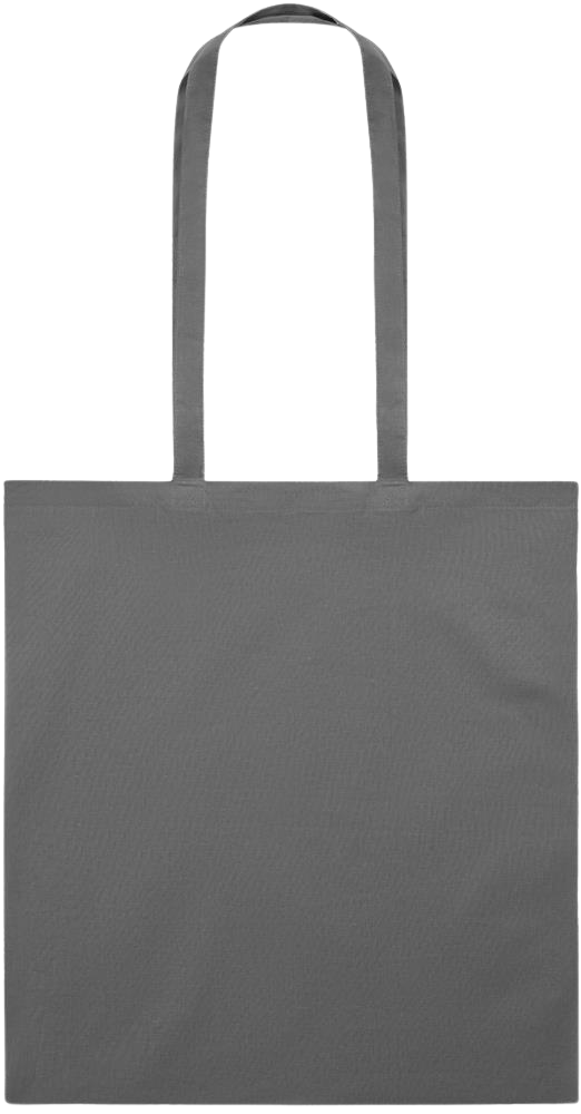 Essential colored event tote bag_STONE GREY_front