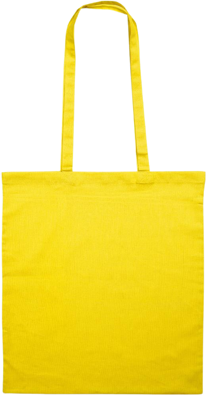Essential colored event tote bag_YELLOW_front