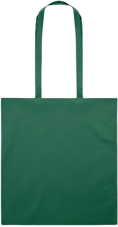 Essential colored event tote bag_DARK GREEN_back