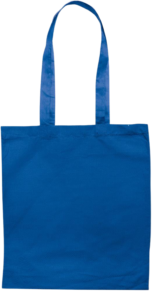 Essential colored event tote bag_ROYAL BLUE_back
