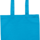 Essential colored event tote bag_TURQUOISE_back