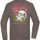 Skull Love Death Design - Comfort Essential Unisex Sweater_CHARCOAL CHIN_front