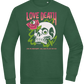 Skull Love Death Design - Comfort Essential Unisex Sweater_GREEN BOTTLE_front