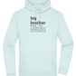 Big Brother Meaning Design - Premium Essential Unisex Hoodie_ARCTIC BLUE_front