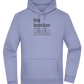 Big Brother Meaning Design - Premium Essential Unisex Hoodie_BLUE_front