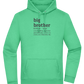 Big Brother Meaning Design - Premium Essential Unisex Hoodie_SPRING GREEN_front