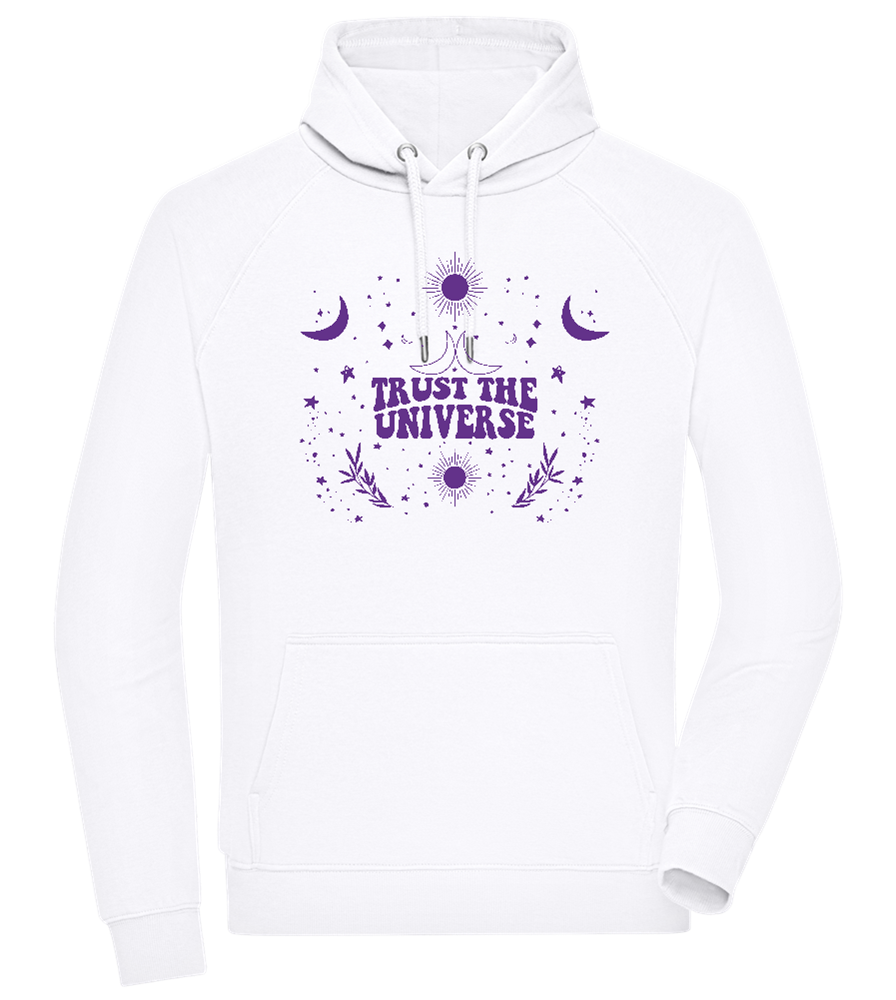 Universe Design - Comfort unisex hoodie_WHITE_front