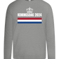 Kingsday Flag Design - Premium kids long sleeve t-shirt_ORION GREY_front