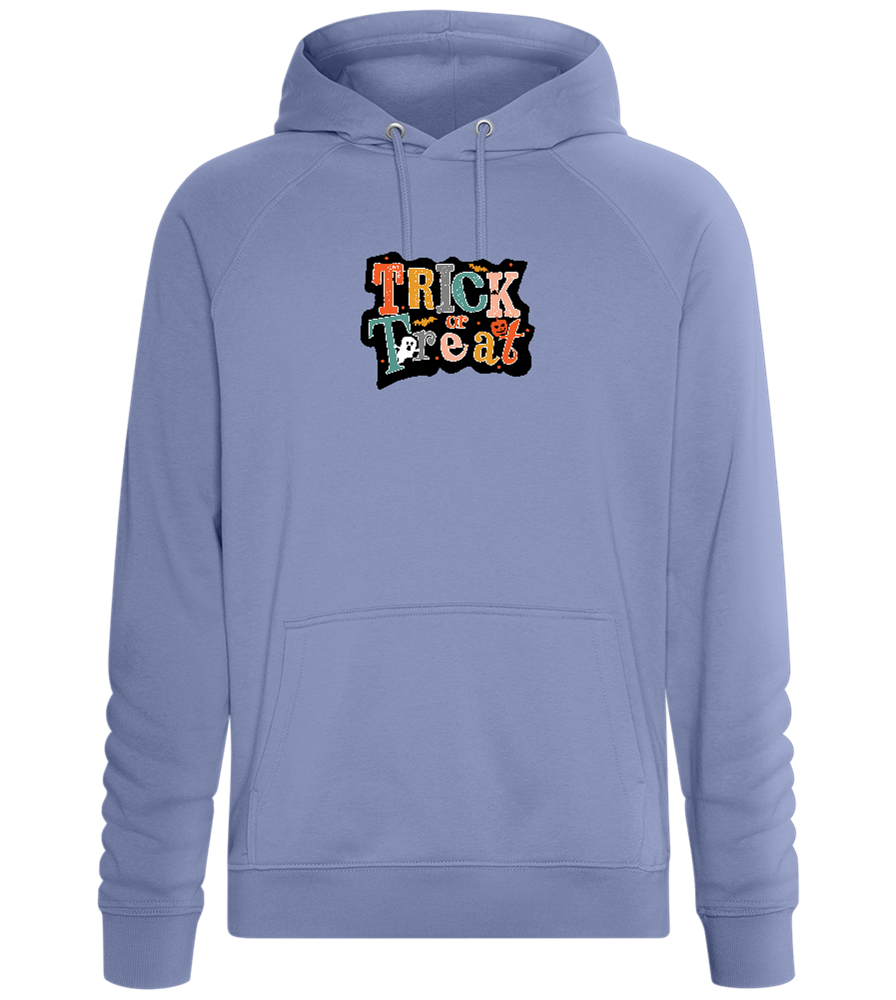 Spooky Trick or Treat Design - Comfort unisex hoodie_BLUE_front