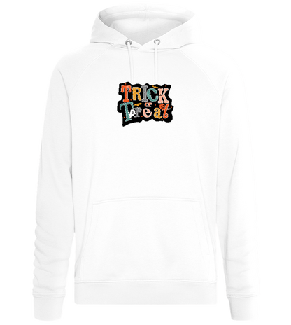 Spooky Trick or Treat Design - Comfort unisex hoodie_WHITE_front