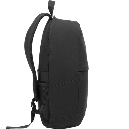 Recycled Cotton Laptop Backpack_BLACK_left
