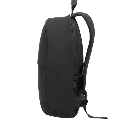 Recycled Cotton Laptop Backpack_BLACK_right