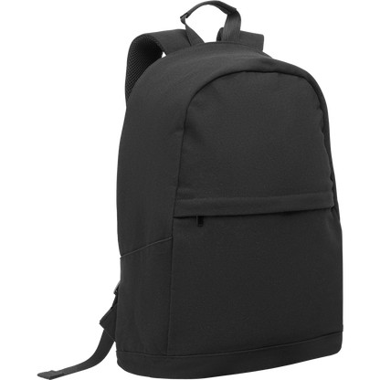Recycled Cotton Laptop Backpack_BLACK_DETAILEDIMAGE_front_1