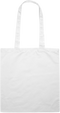 Premium colored cotton tote bag_WHITE_front