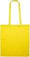 Premium colored cotton tote bag_YELLOW_front
