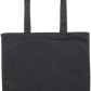 Premium colored cotton tote bag_BLACK_back