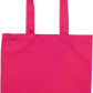 Premium colored cotton tote bag_FUCHSIA_back