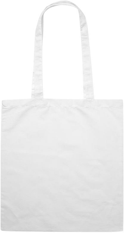 Premium colored cotton tote bag_WHITE_back