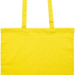 Premium colored cotton tote bag_YELLOW_back