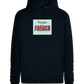 Pardon My French Design - Premium unisex hoodie_BLACK_front