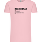 Master Plan Design - Comfort Unisex T-Shirt_CANDY PINK_front