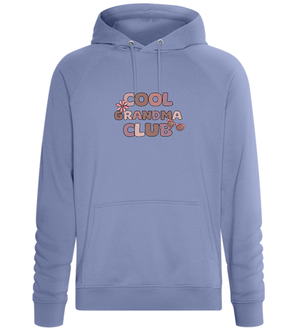 Cool Grandma Club 2 Design - Comfort unisex hoodie_BLUE_front