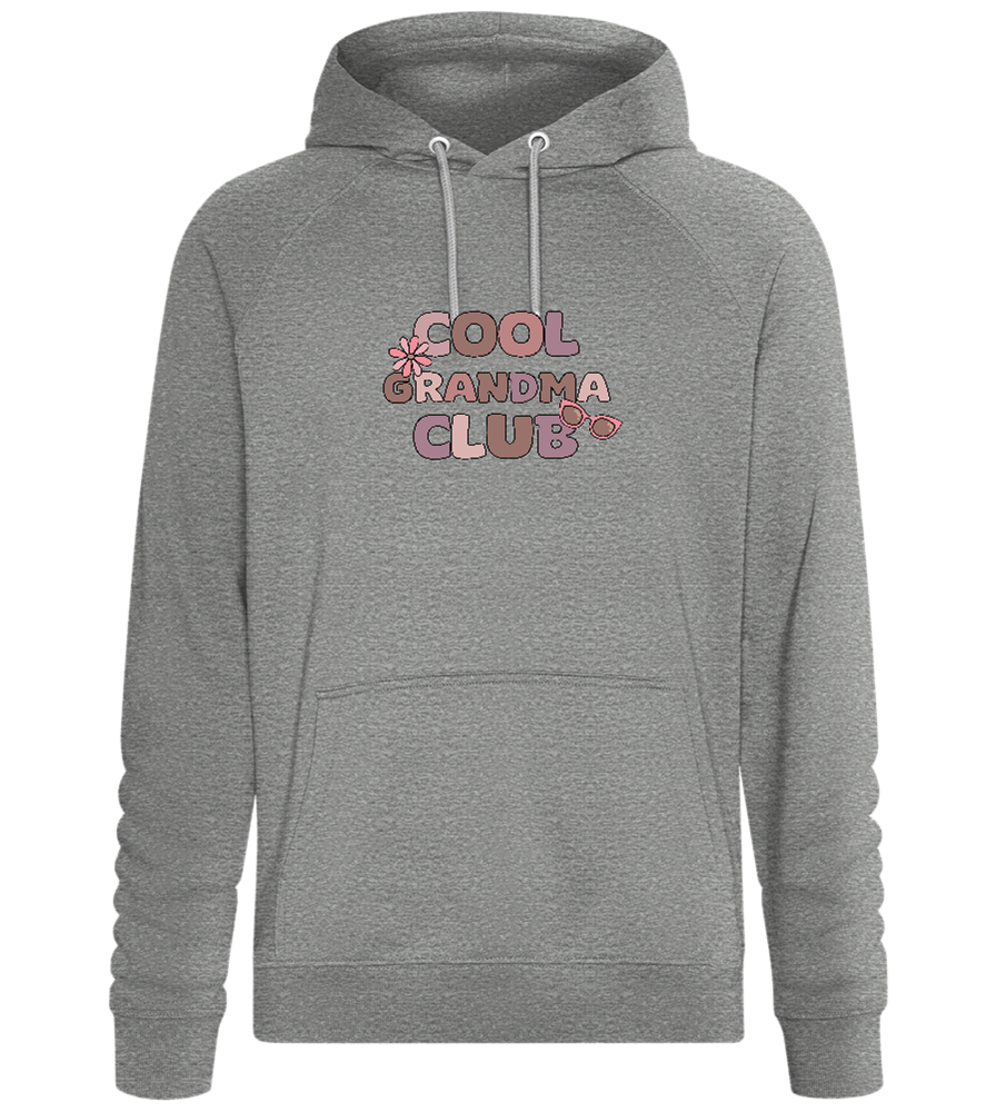 Cool Grandma Club 2 Design - Comfort unisex hoodie_ORION GREY II_front